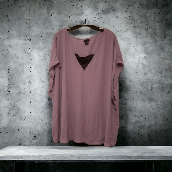 torrid Tops - Lace Trim Blouse